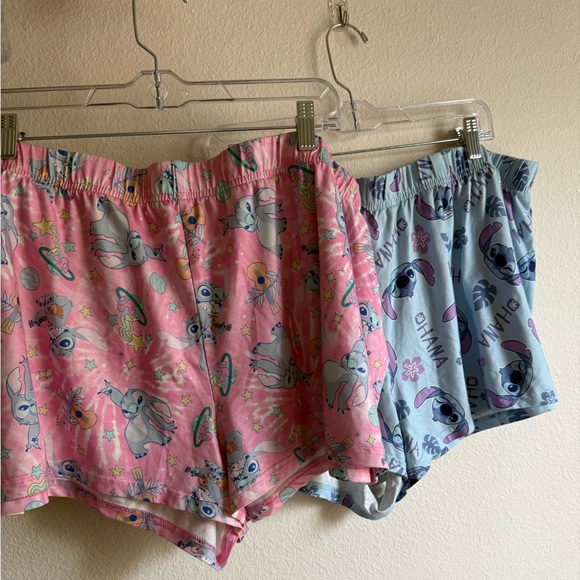 Disney Other - Stitch & Angel Short Set